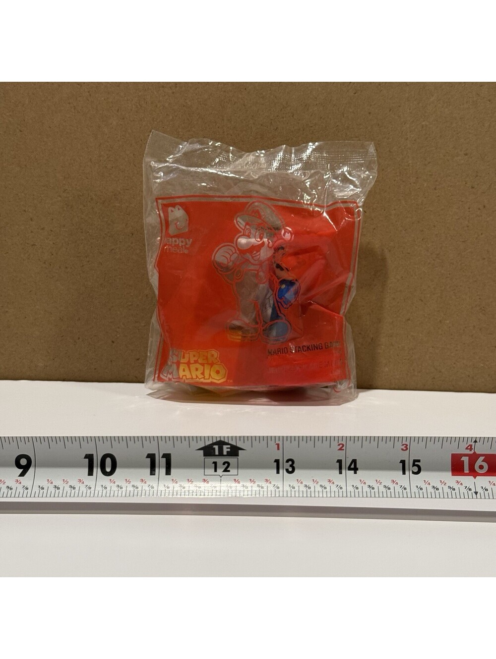 2019 McDonald's Happy Meal Toy Super Mario Stacking Game New Sealed NIP